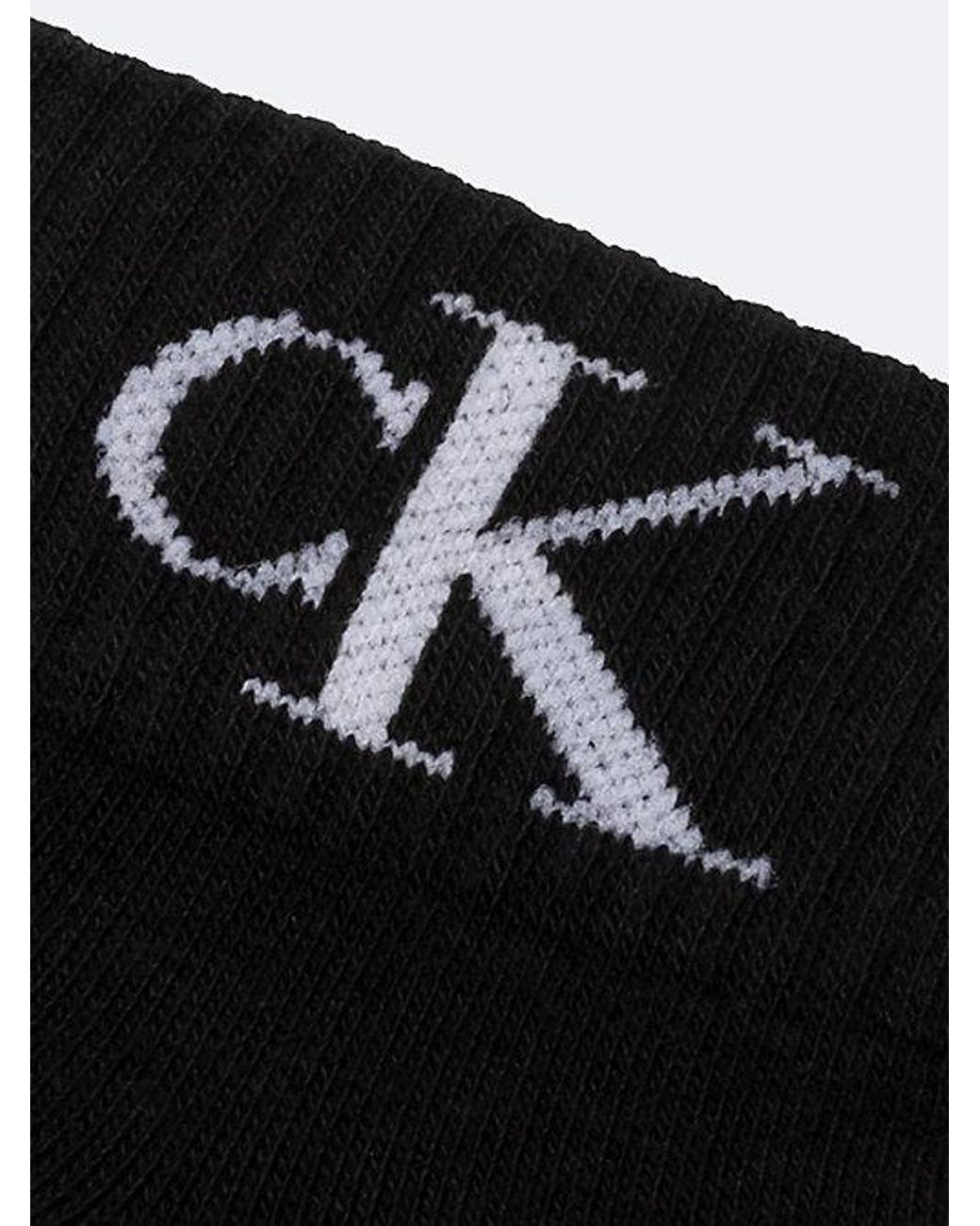 Calvin Klein White Jeans 2 Pack Soft Cotton Stretch Ankle Socks