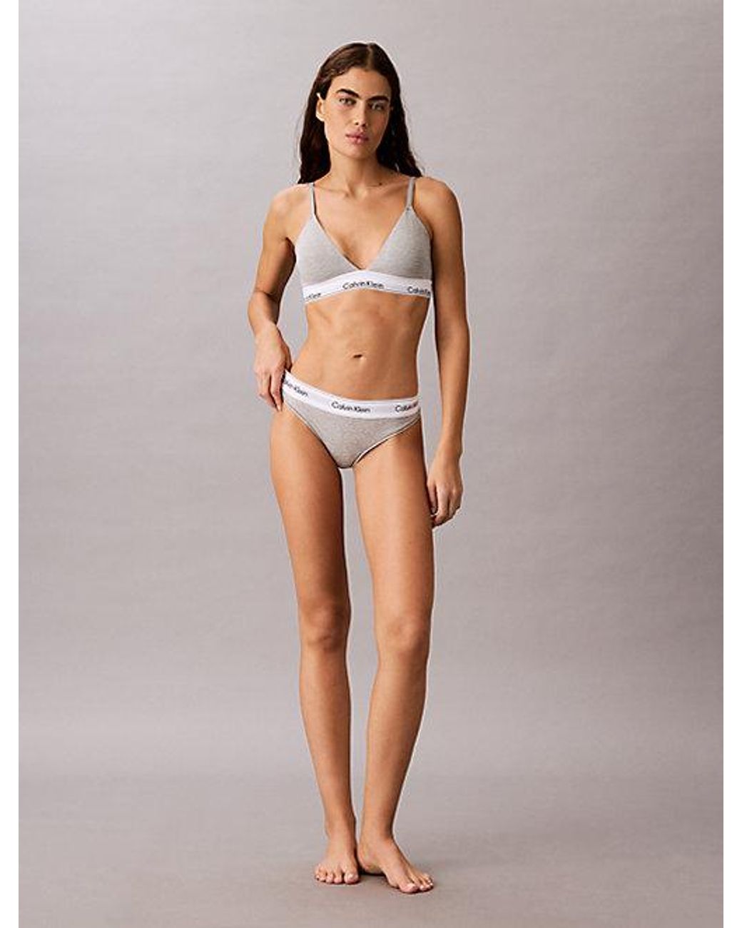 Calvin Klein String in het Brown