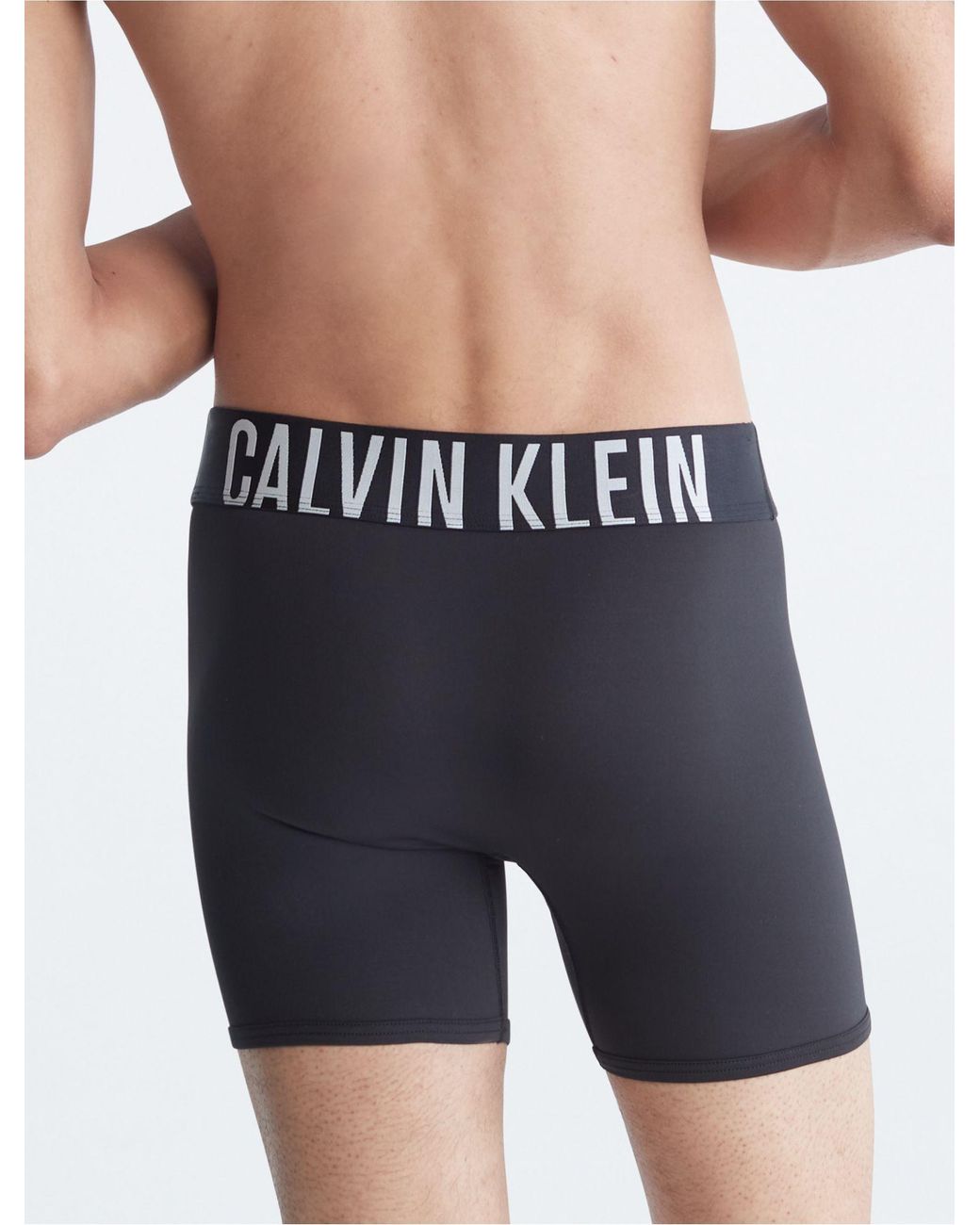 Calvin Klein Men's Intense Power Micro 3-Pack Boxer Brief - Black - XL