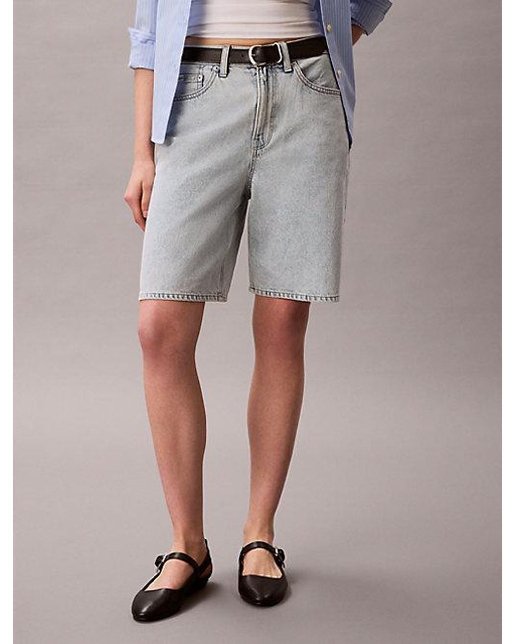 Calvin Klein Multicolor Jeans Denim Bermuda Shorts