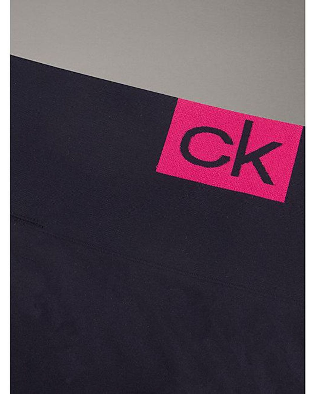 Calvin Klein Gray Seamless Logo Waistband Leggings