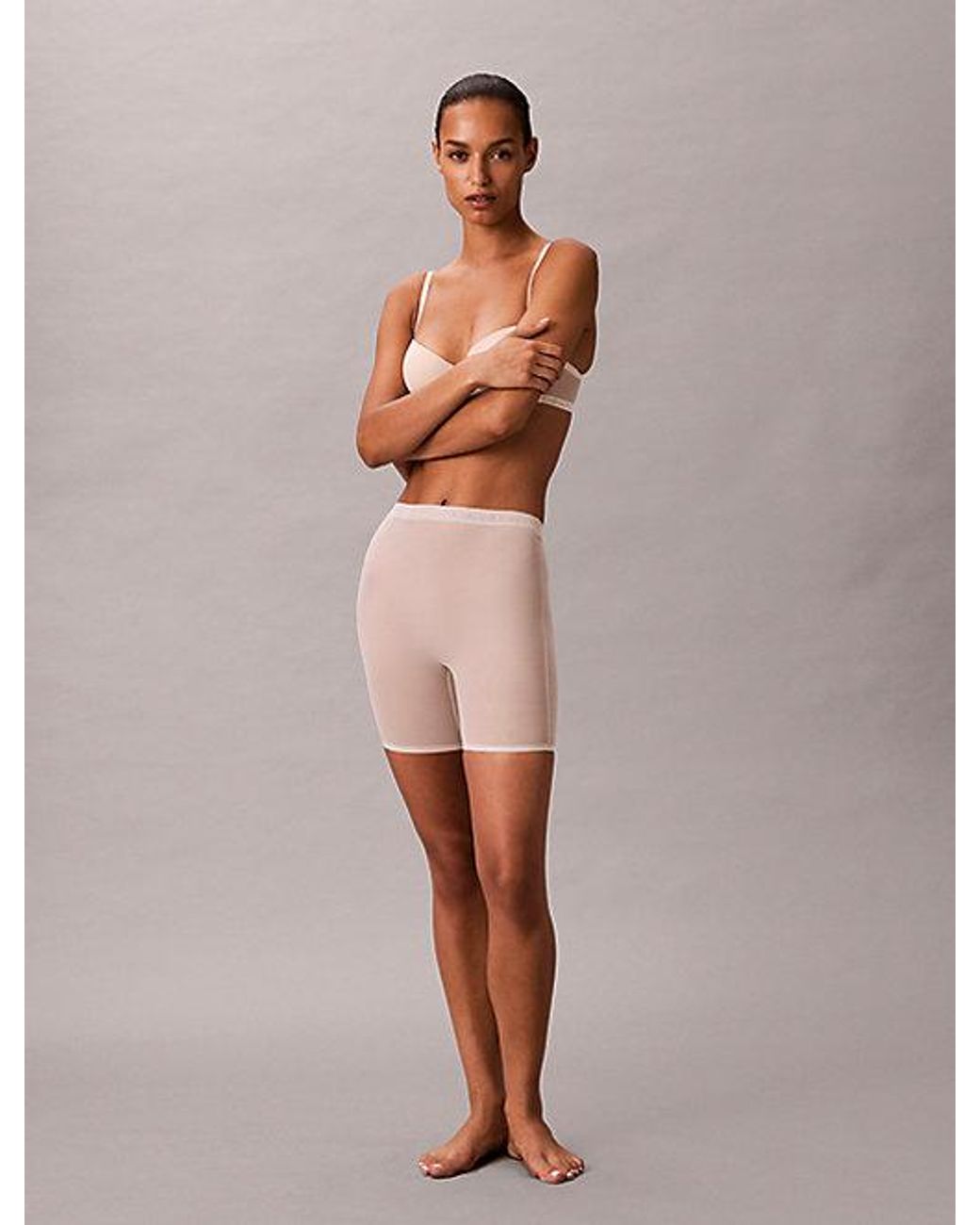 Calvin Klein Multicolor Shapewear Shorts Minimalist Mesh