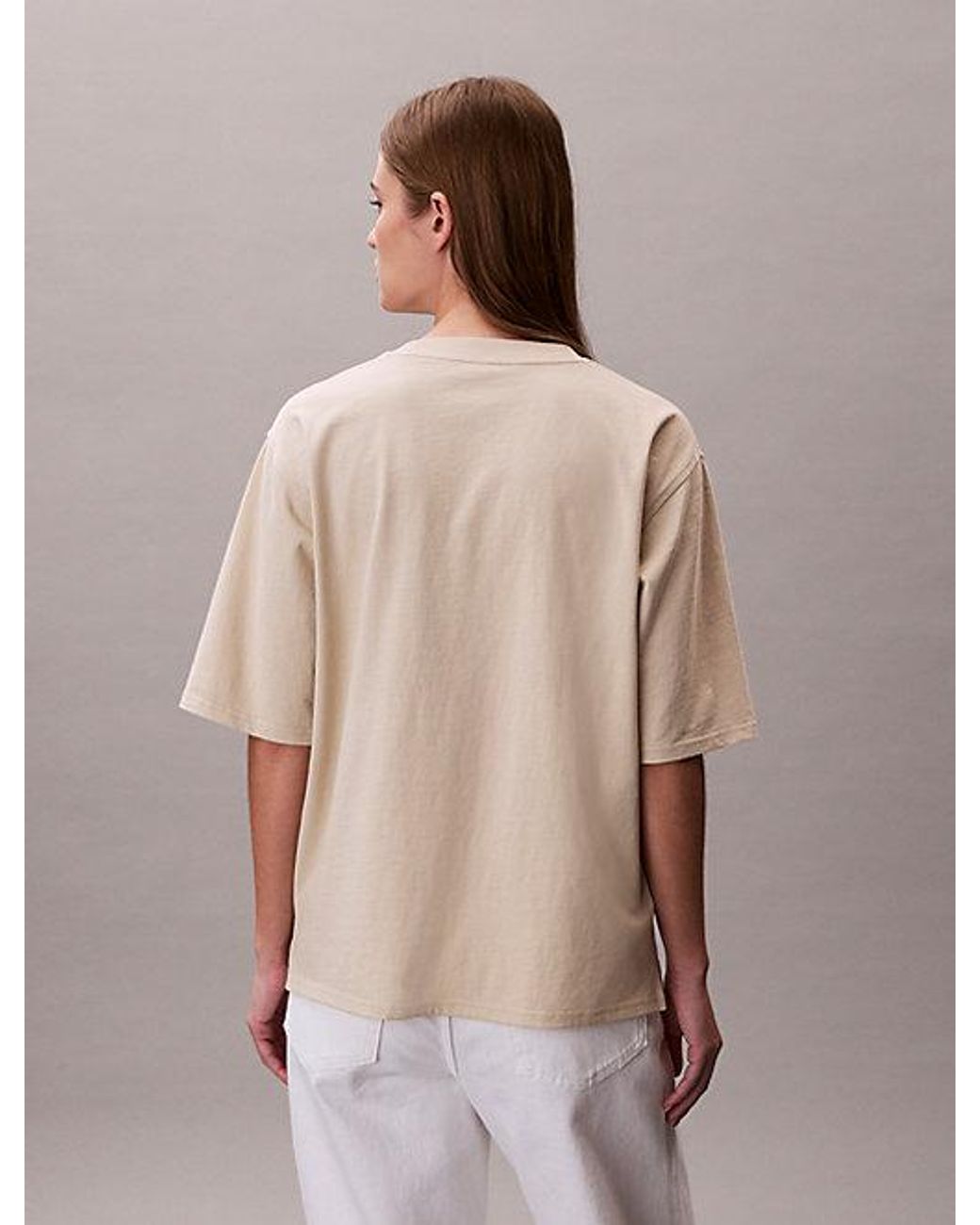 Calvin Klein Multicolor Jeans Oversized Logo T-Shirt