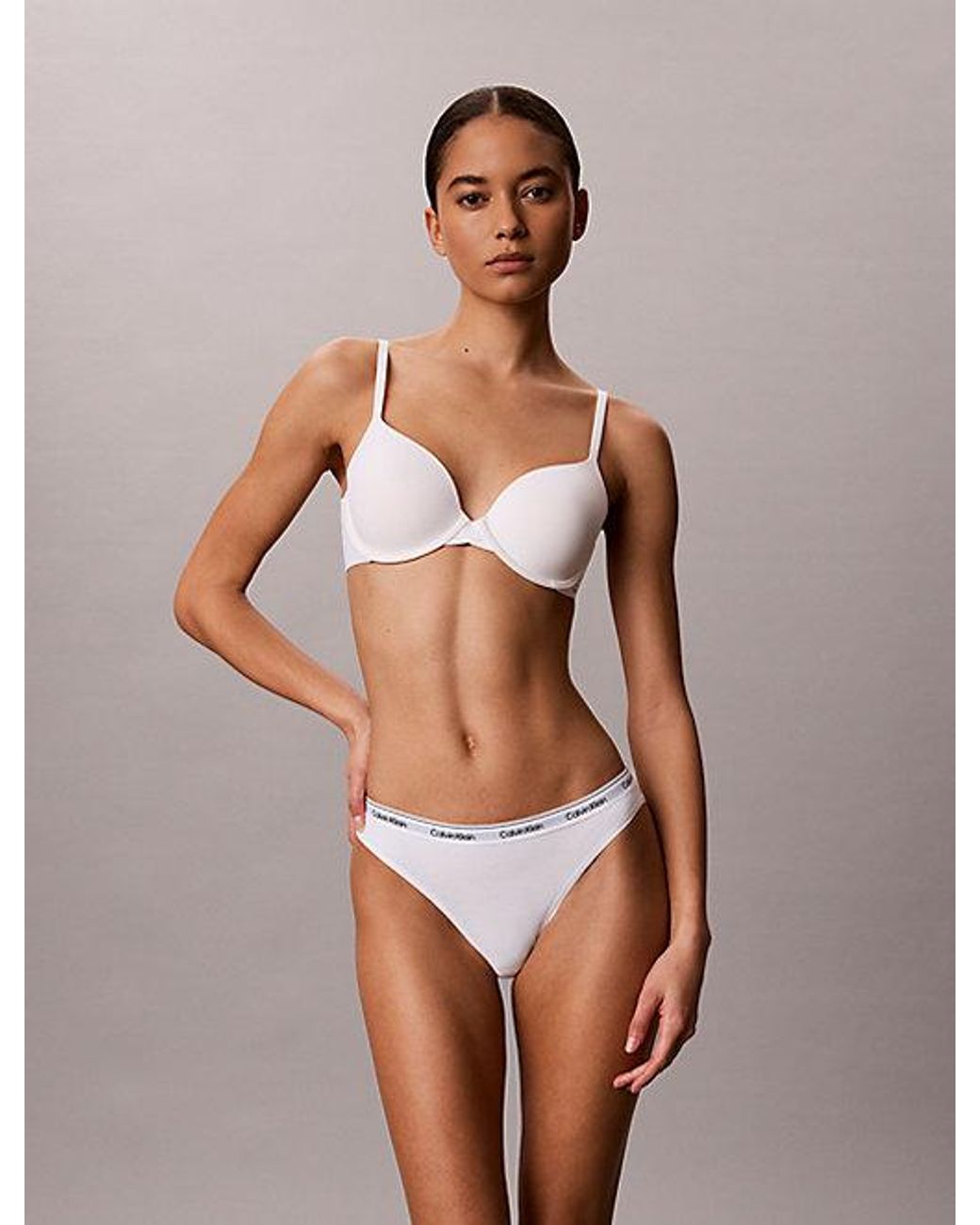 Calvin Klein 3-Pack Slips in het Gray