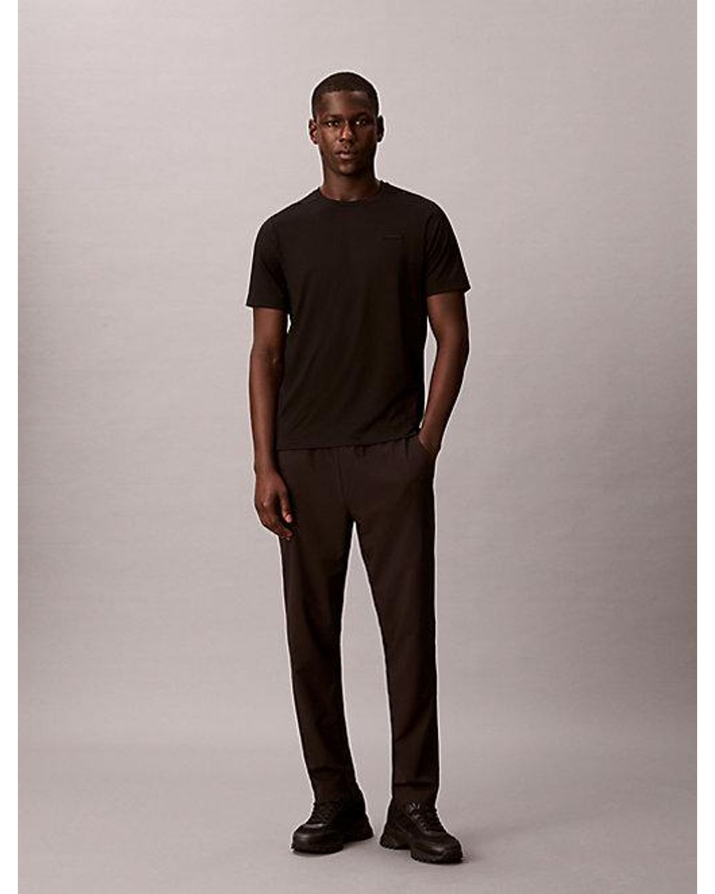 Calvin Klein Brown Sport Woven Trousers Icon Sport for men