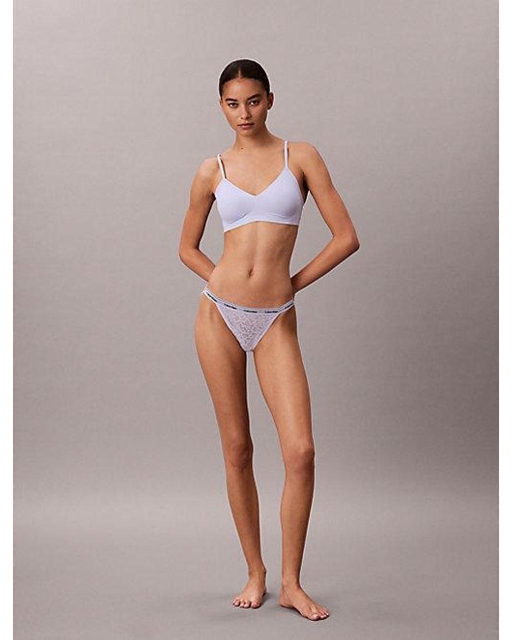 Calvin Klein Multicolor Bikini Briefs Icon Lace