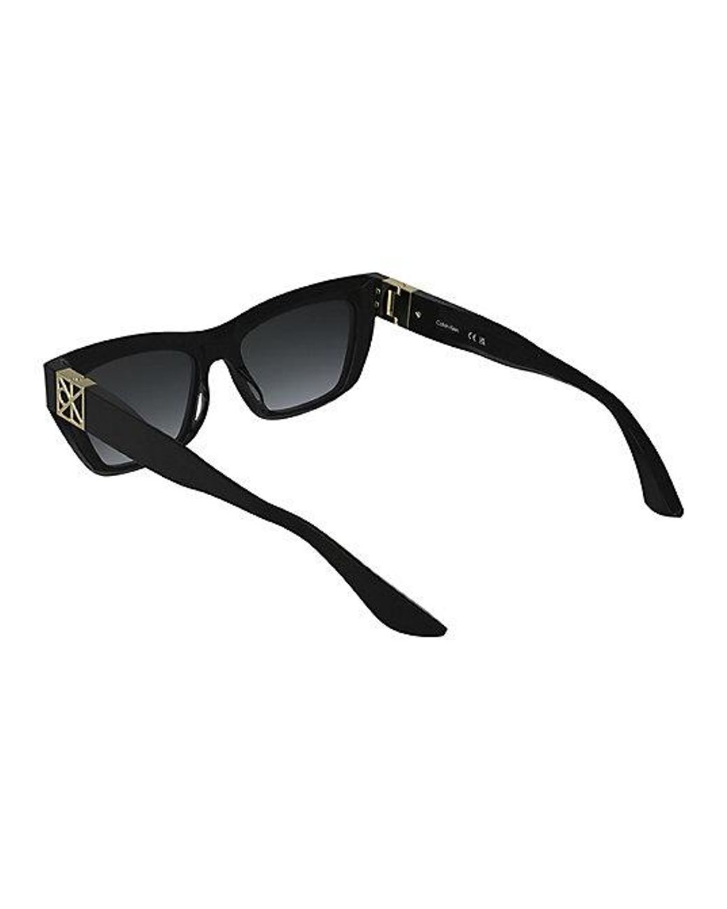 Calvin Klein Black Cat Eye Sunglasses
