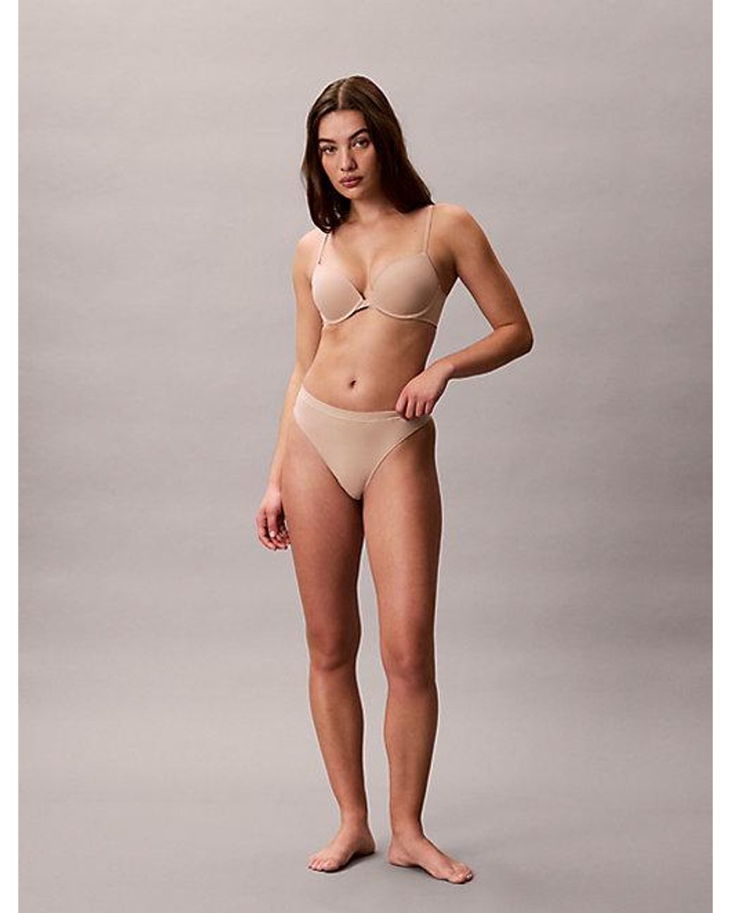 Calvin Klein Brown 3Er-Pack Strings