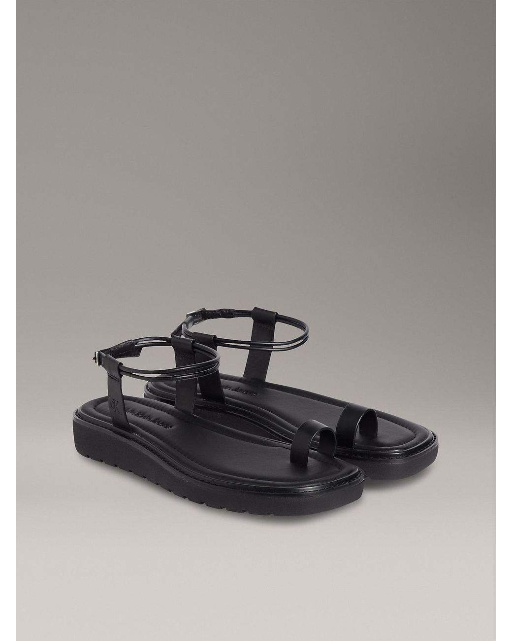 Calvin Klein Gray Sandals