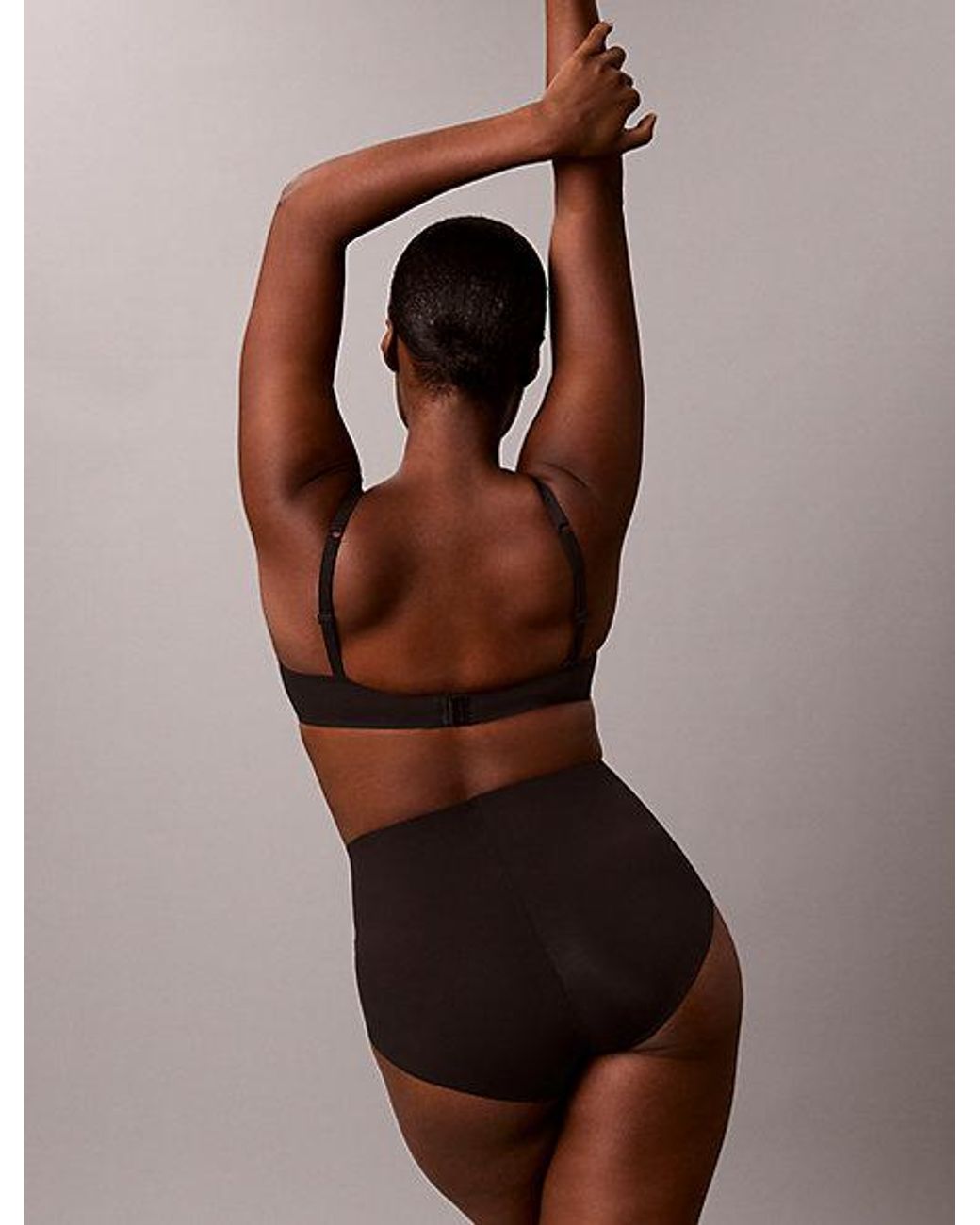 Calvin Klein Brown High Waisted Shapewear Briefs Firm