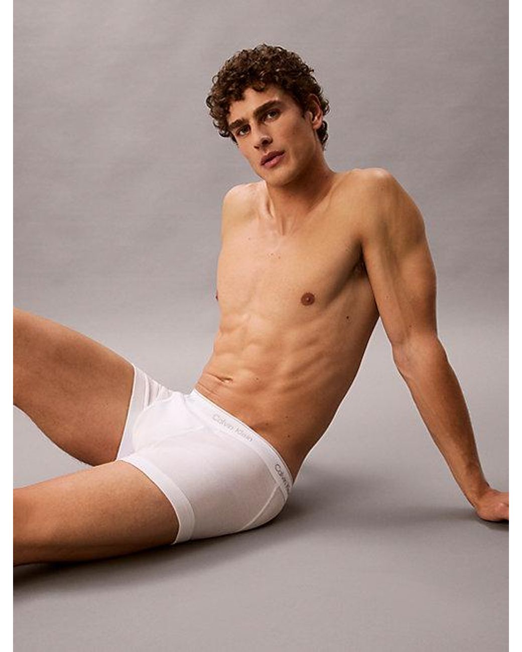 Calvin Klein 5-Pack Korte Boxers in het White voor heren