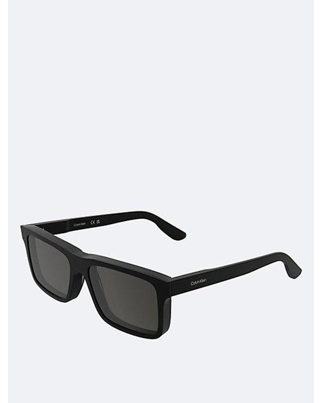 Calvin Klein Black Rectangle Sunglasses for men