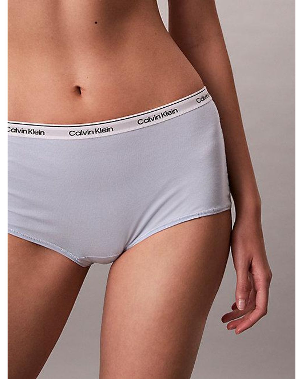 Calvin Klein Blue Boy Shorts Icon Logo
