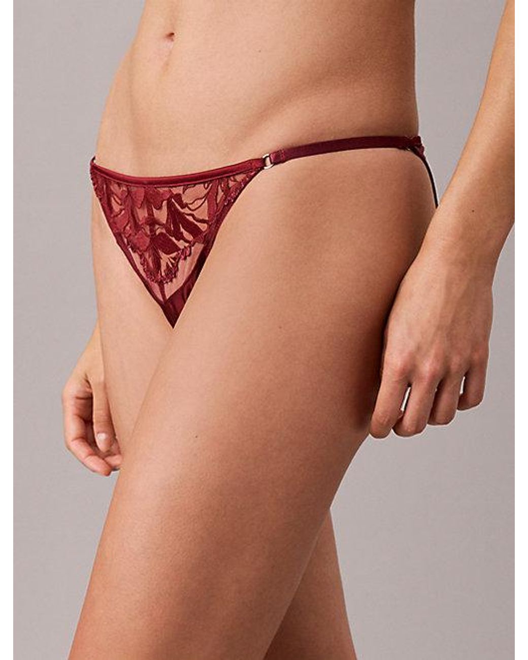 Calvin Klein Multicolor Bikini Briefs Ck Lace Floral