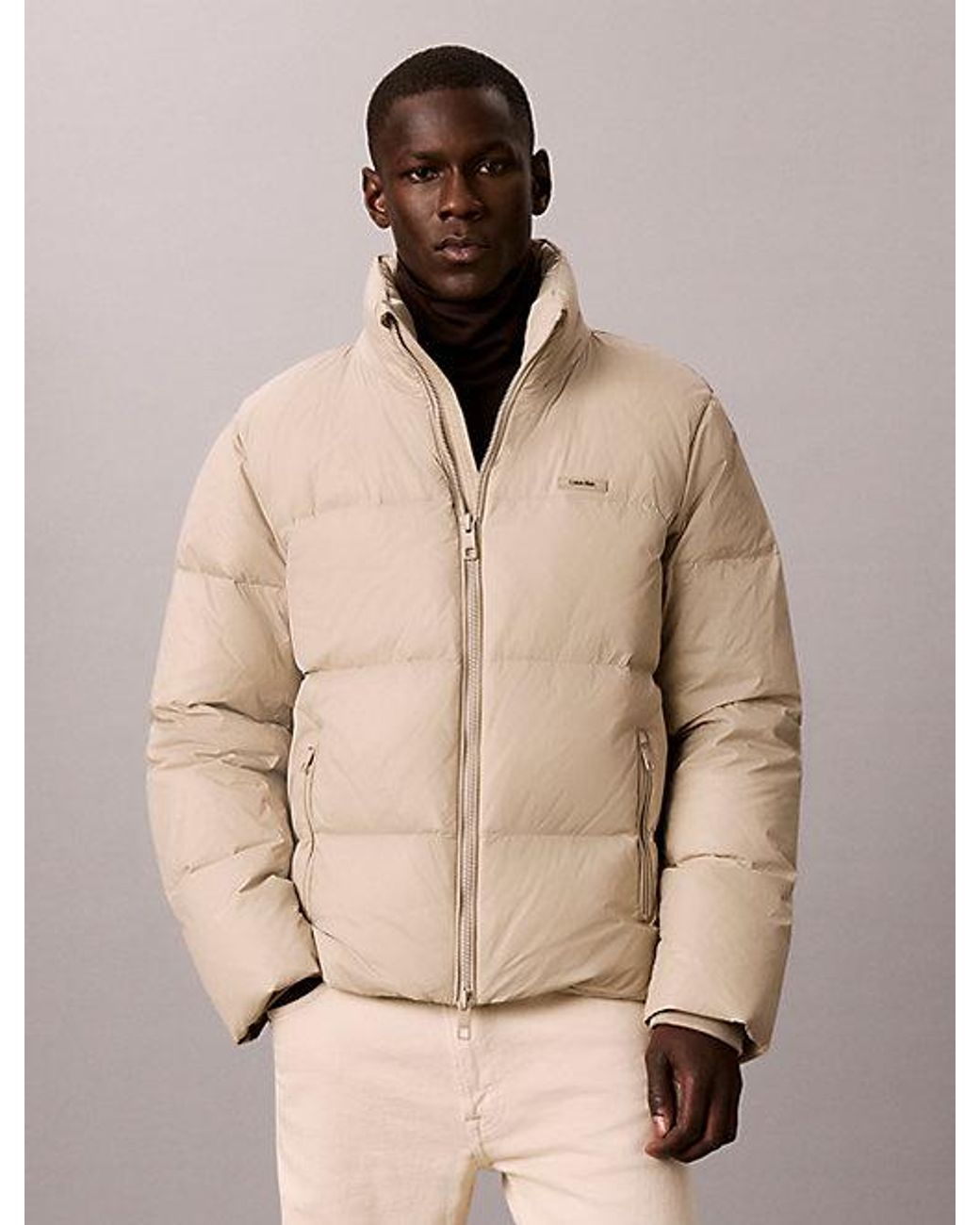Calvin Klein Natural Down Puffer Jacket for men