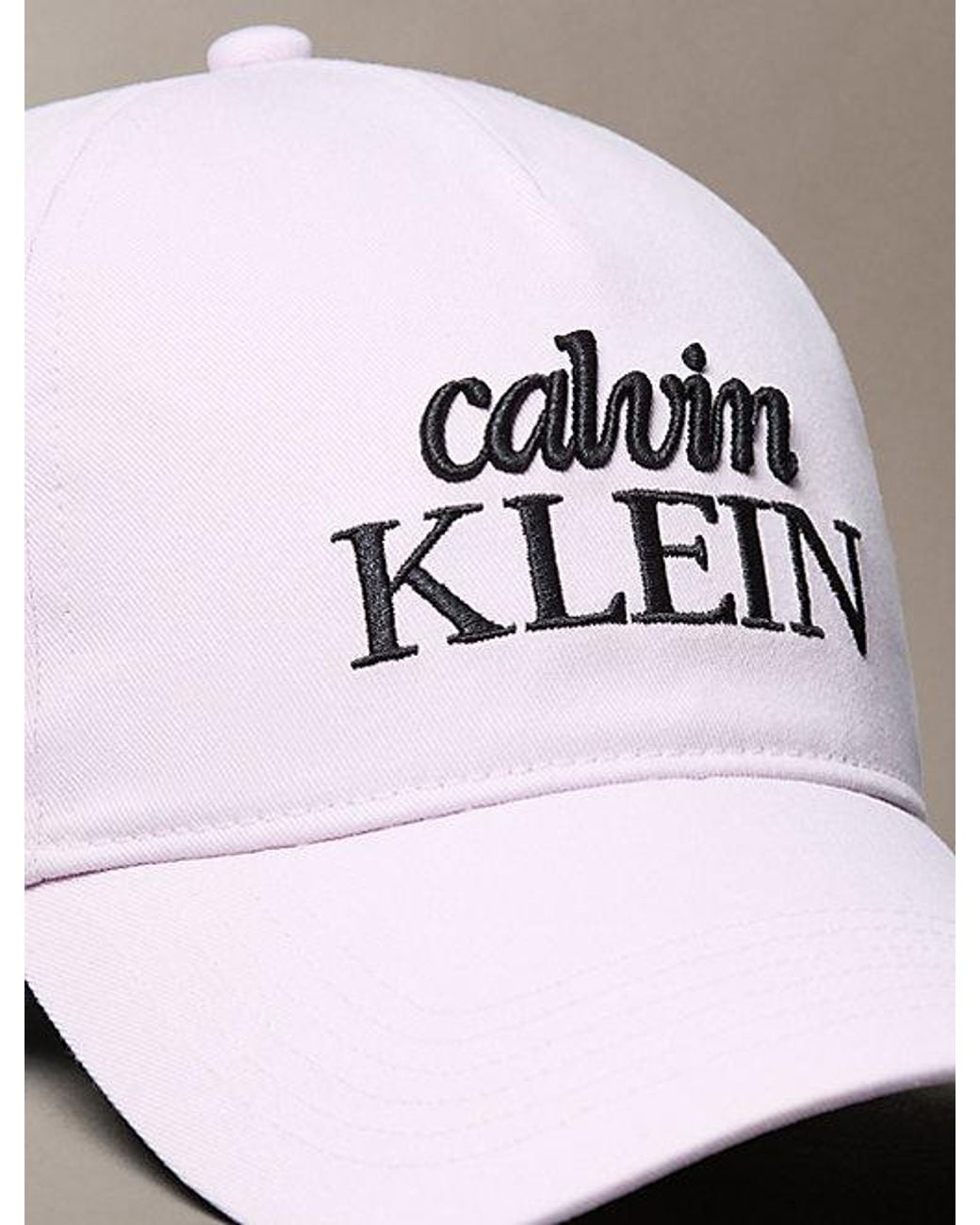 Calvin Klein Multicolor Uv Twill Logo Embroidery Adjustable Cap