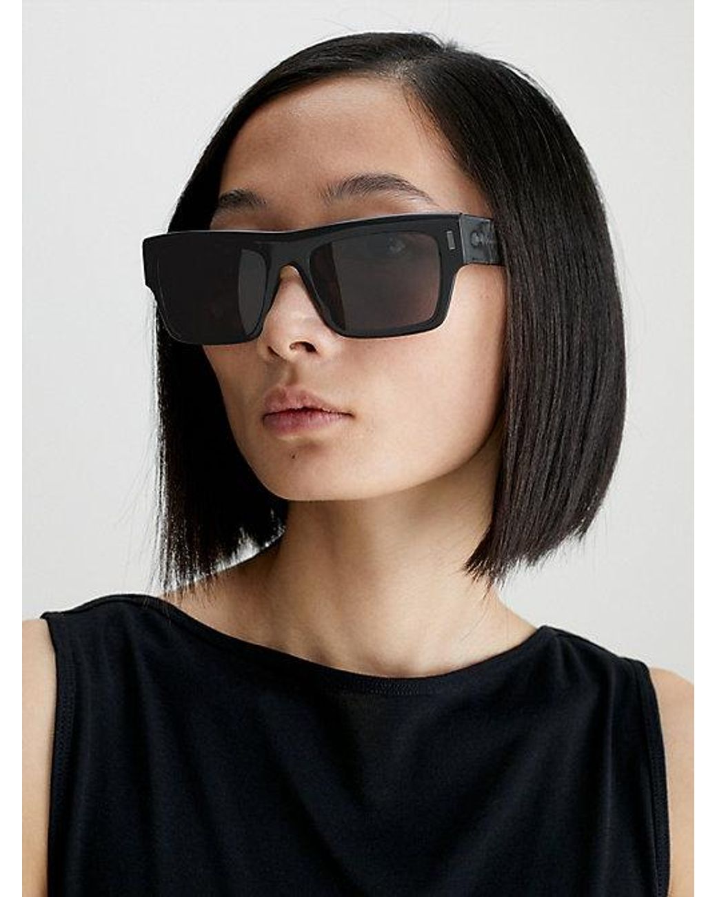 Calvin Klein Black Square Sunglasses