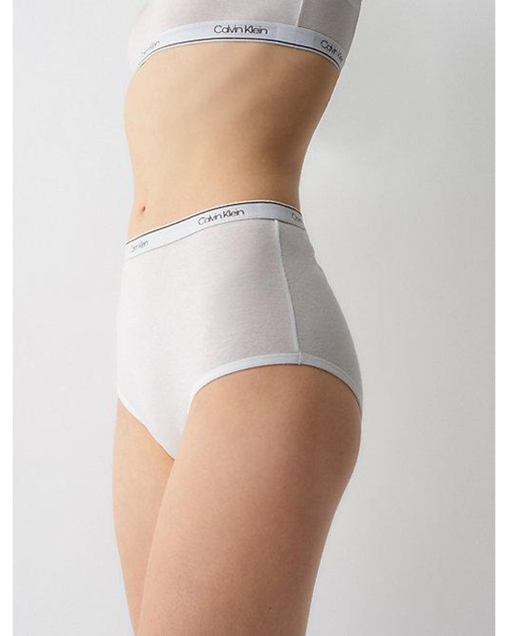 Calvin Klein White Sansa Brief