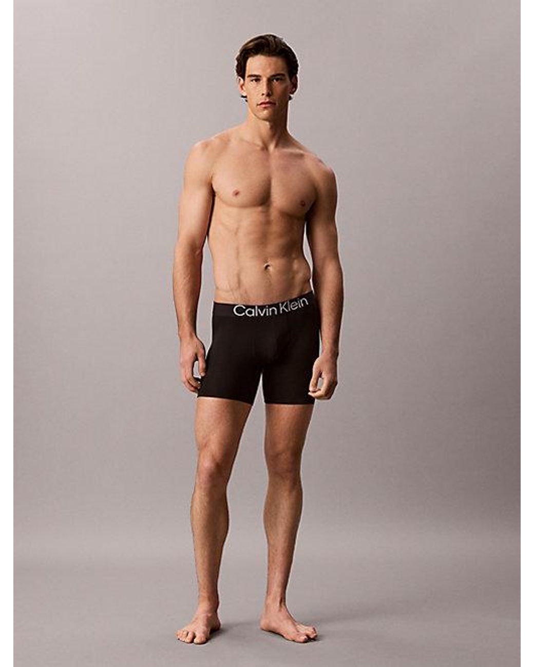 Calvin Klein Multicolor 3 Pack Boxer Briefs Ultra Soft Cotton Lyocell for men