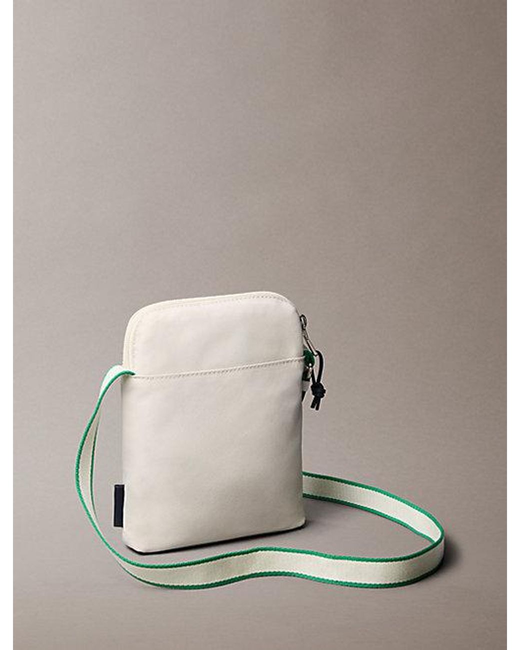 Calvin Klein Natural Heritage Crest Logo Reporter Bag for men
