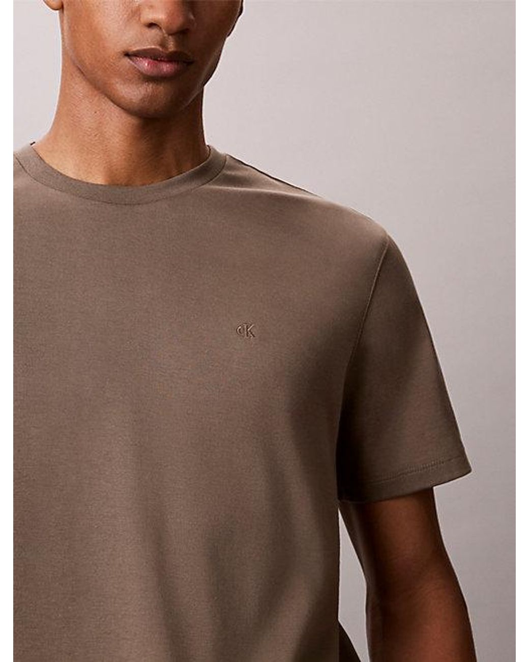 Calvin Klein Natural Supima Cotton T-Shirt for men