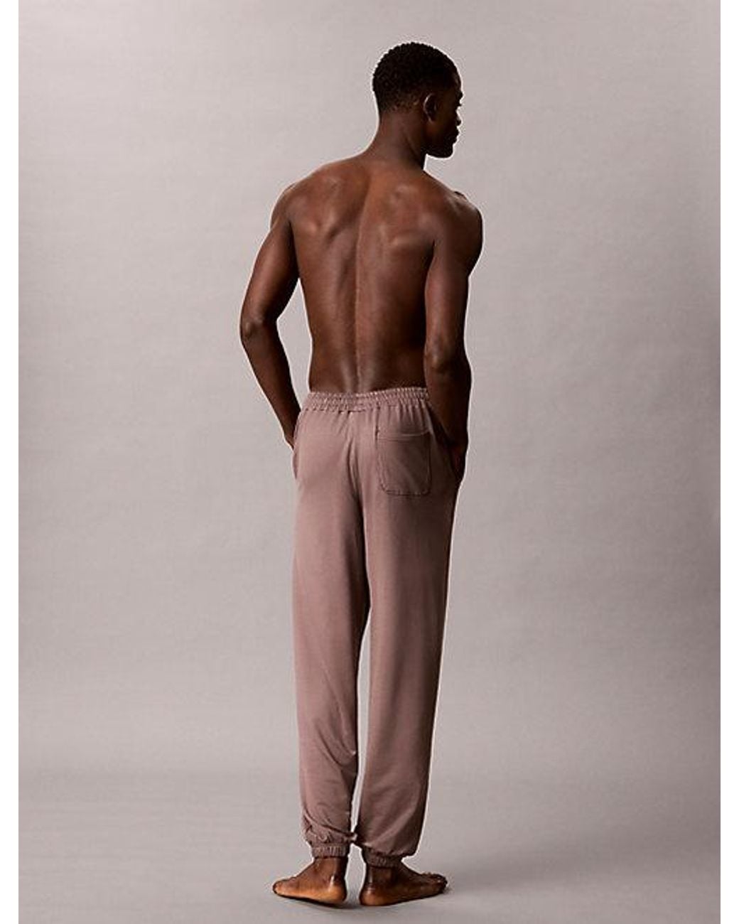 Calvin Klein Brown Lounge Joggers Ultra Soft for men