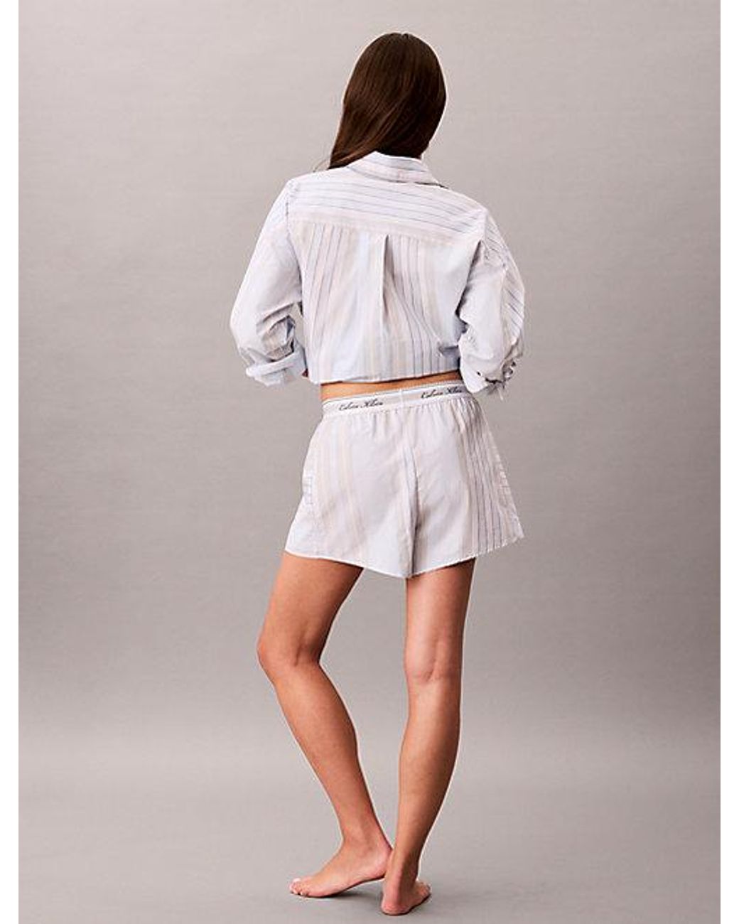 Calvin Klein Multicolor Pyjama Shorts Icon Cotton Poplin