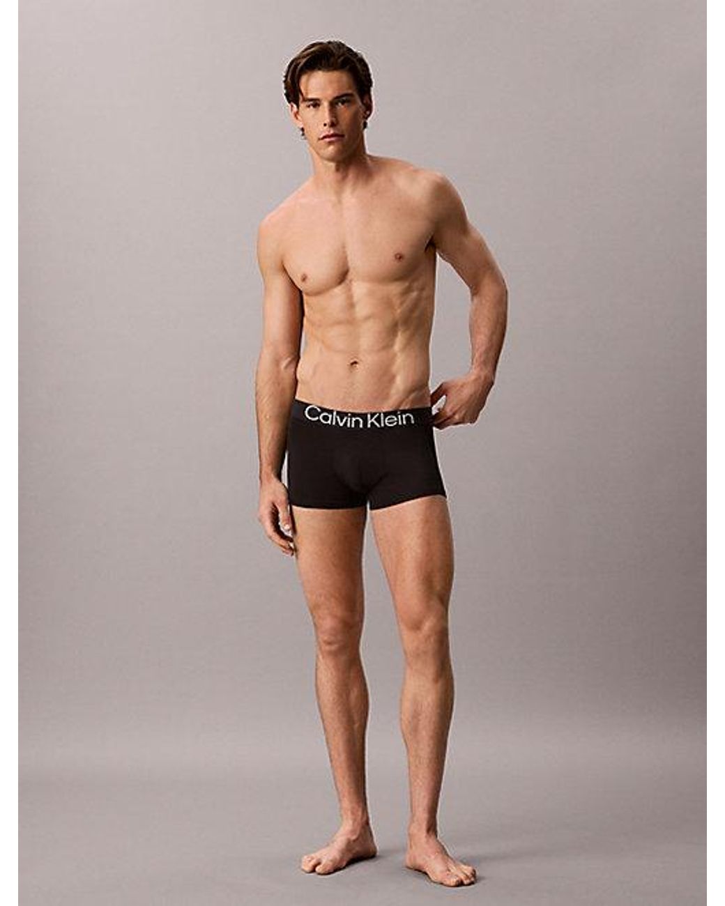 Calvin Klein Multicolor 3 Pack Trunks Ultra Soft Cotton Lyocell for men