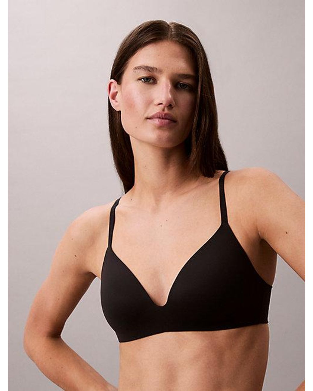 Calvin Klein Brown Wireless T-Shirt Bra Perfectly Fit