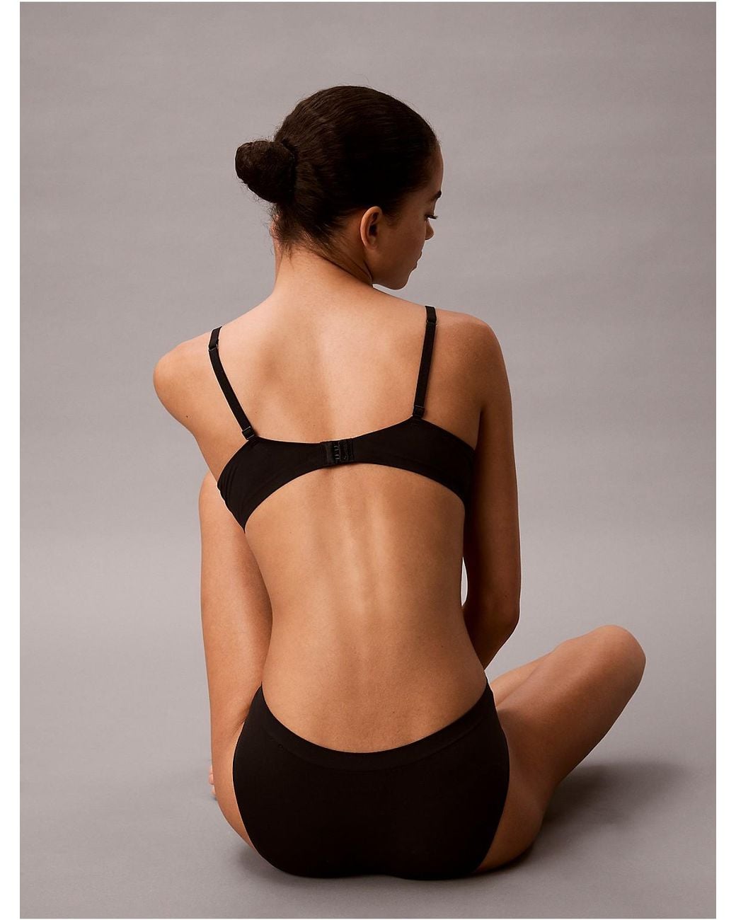 Calvin Klein Black Bonded Flex Bikini