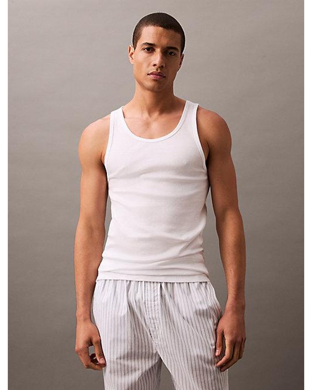Calvin Klein 3-Pack Tanktops in het Multicolor voor heren