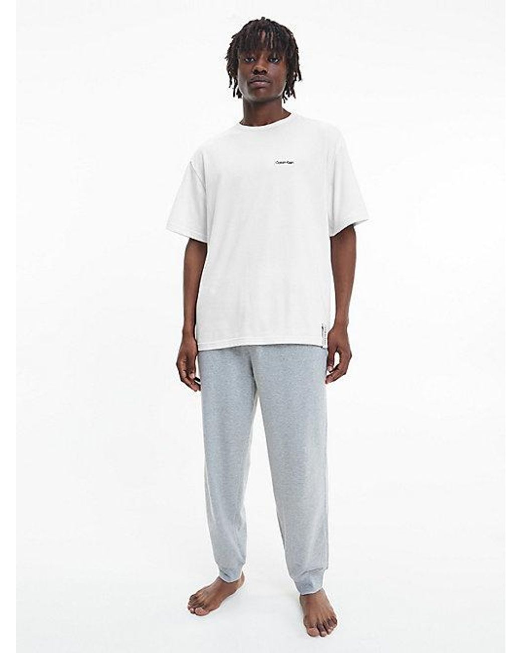 Calvin Klein White Lounge T-Shirt Modern Cotton for men