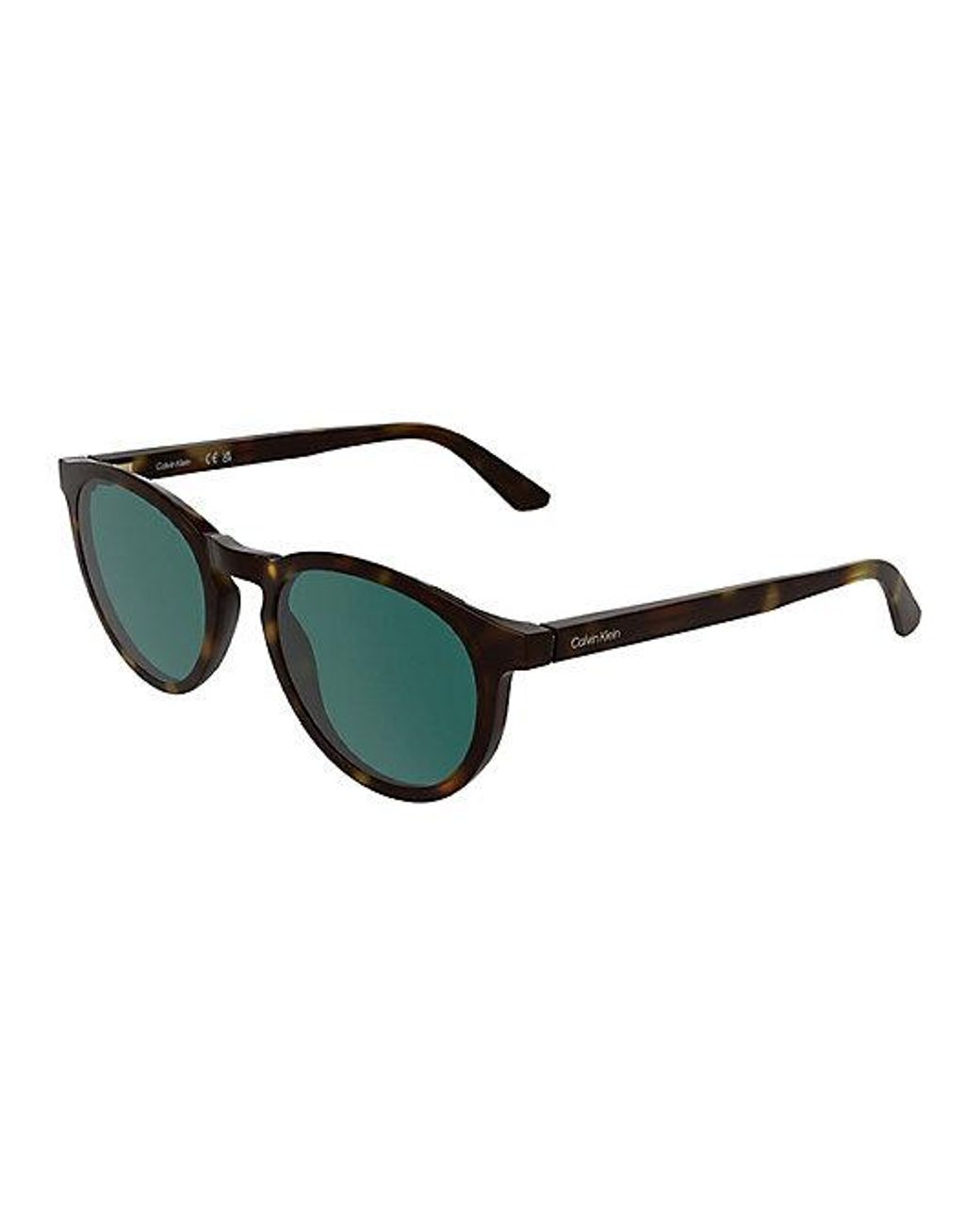Calvin Klein Green Round Sunglasses