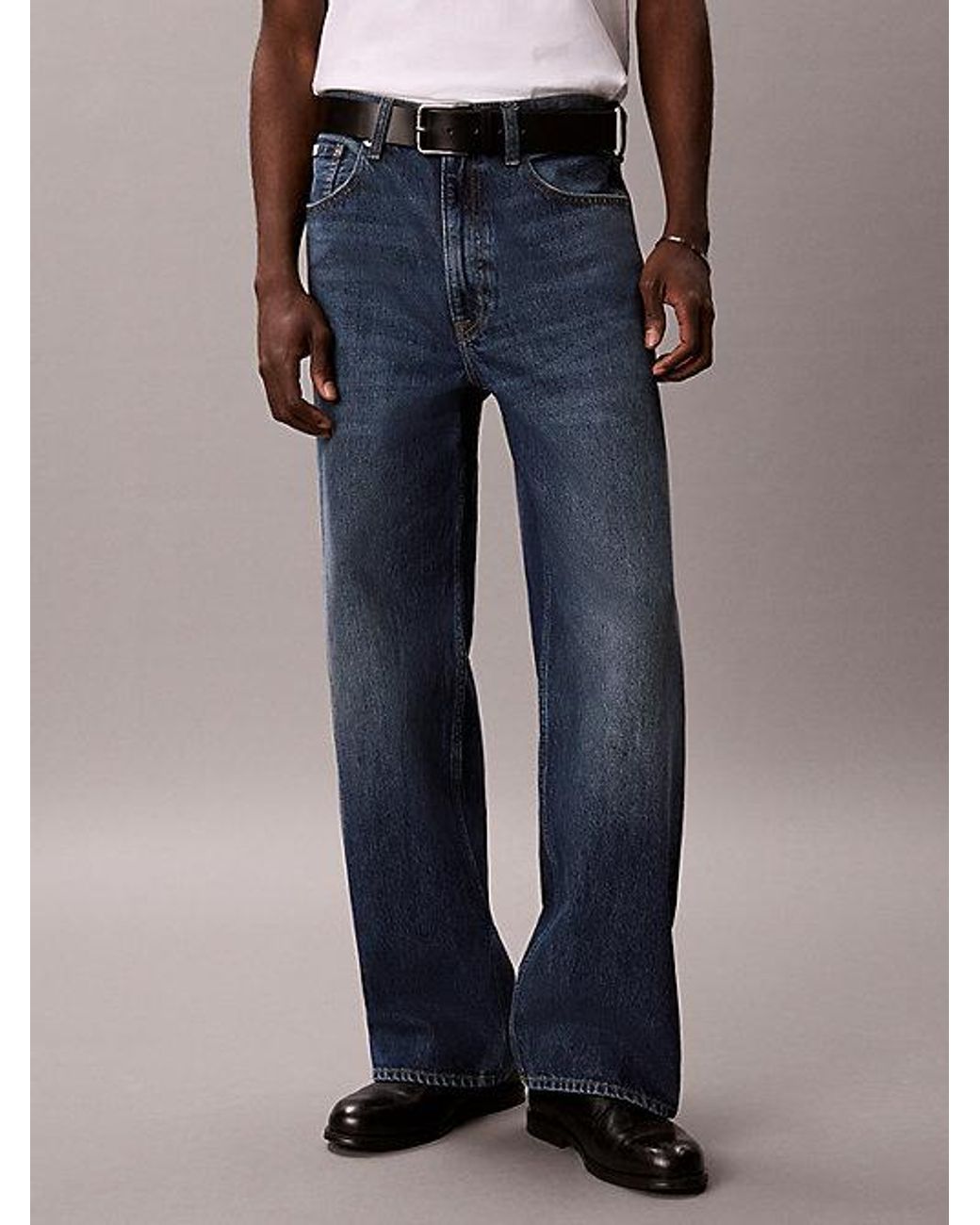 Calvin Klein Blue Jeans Baggy Jeans for men