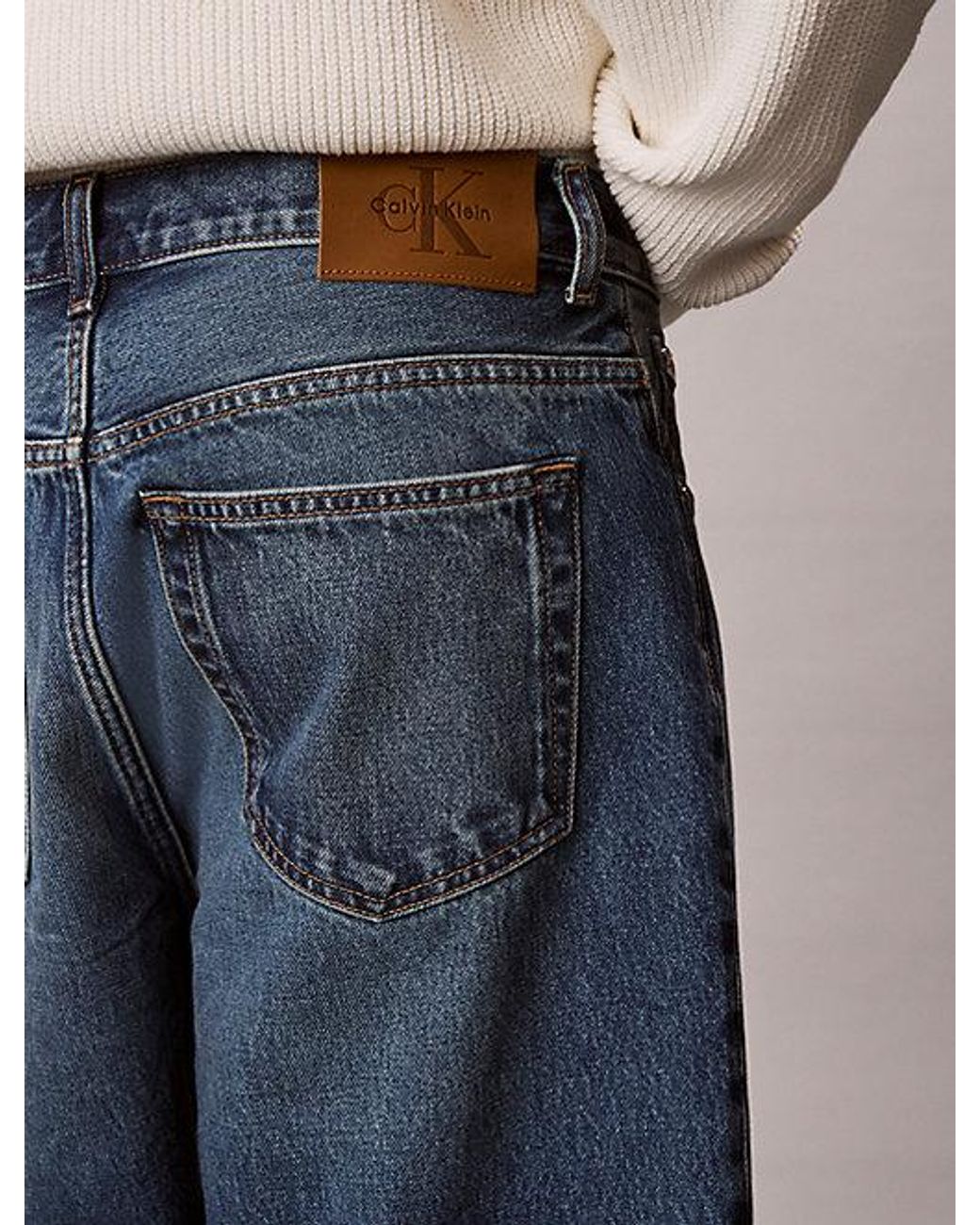 Calvin Klein Blue Jeans 90S Relaxed Denim Shorts for men