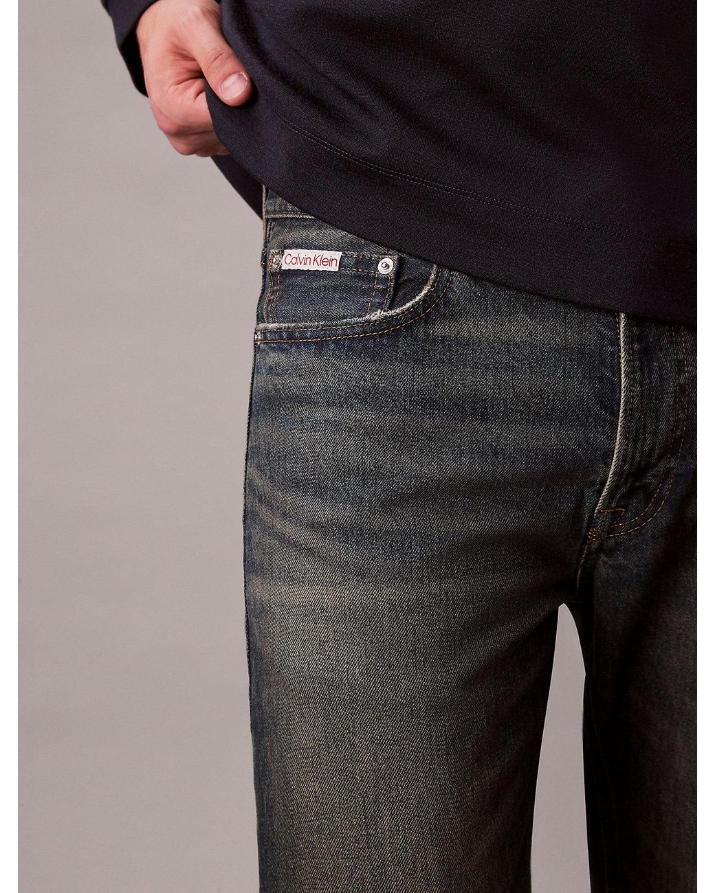 Jean Bootcut Calvin Klein pour homme en coloris Blue
