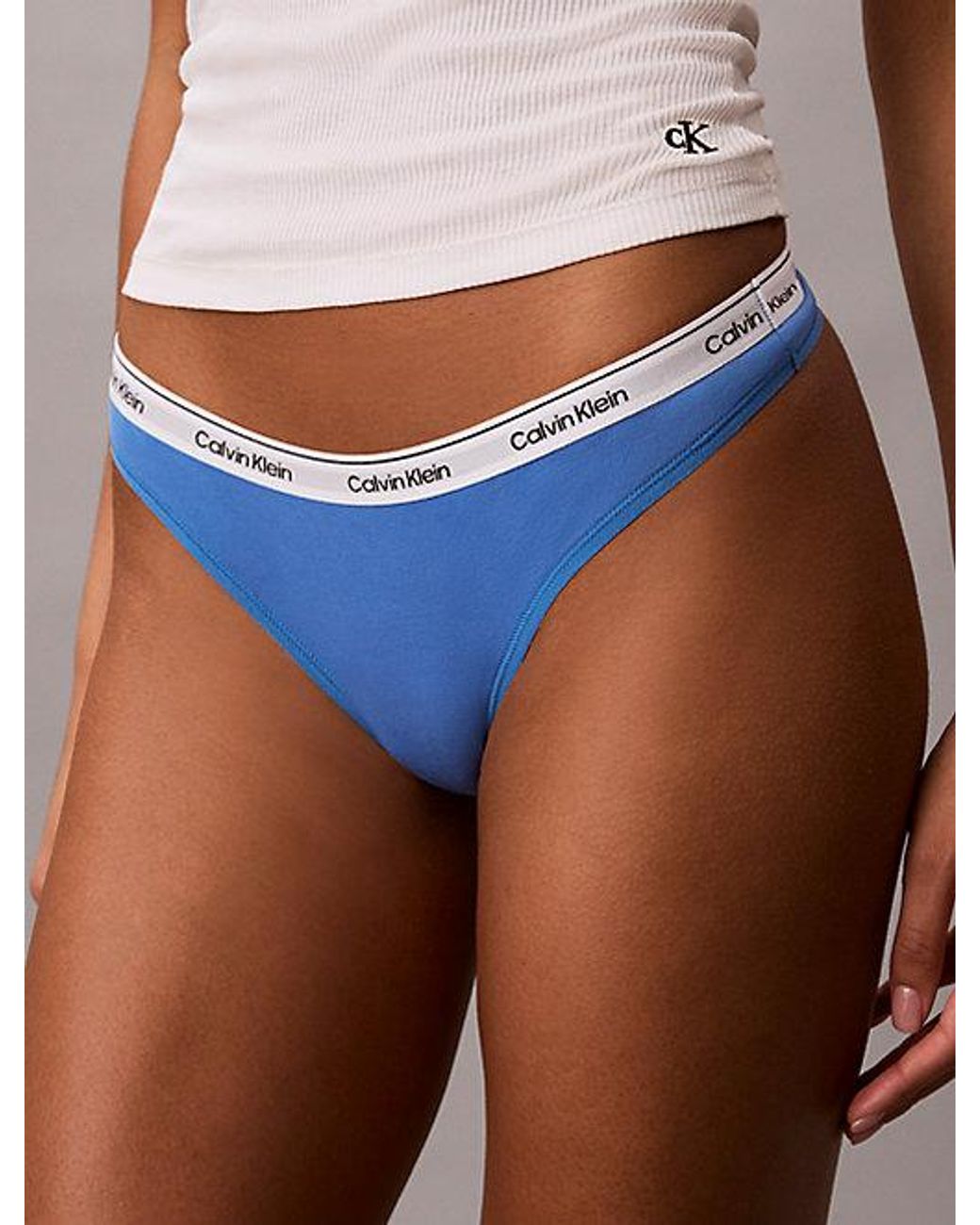 Calvin Klein Multicolor Thong Icon Logo