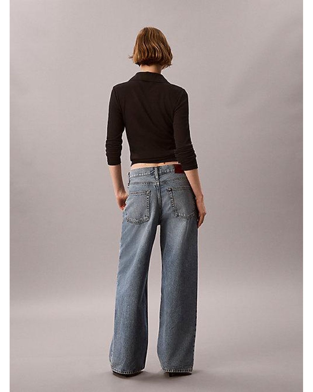 Calvin Klein Multicolor Jeans Low Rise Baggy Jeans