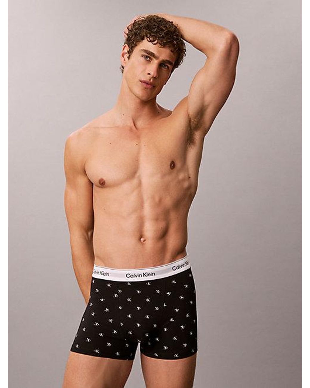 Calvin Klein Multicolor 3 Pack Relaxed Trunks for men
