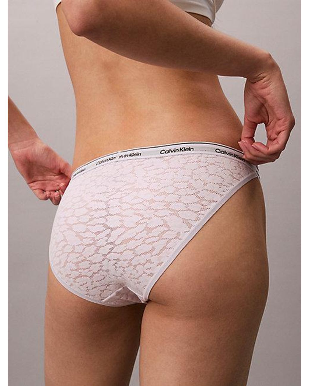 Calvin Klein Multicolor Bikini Briefs Icon Lace