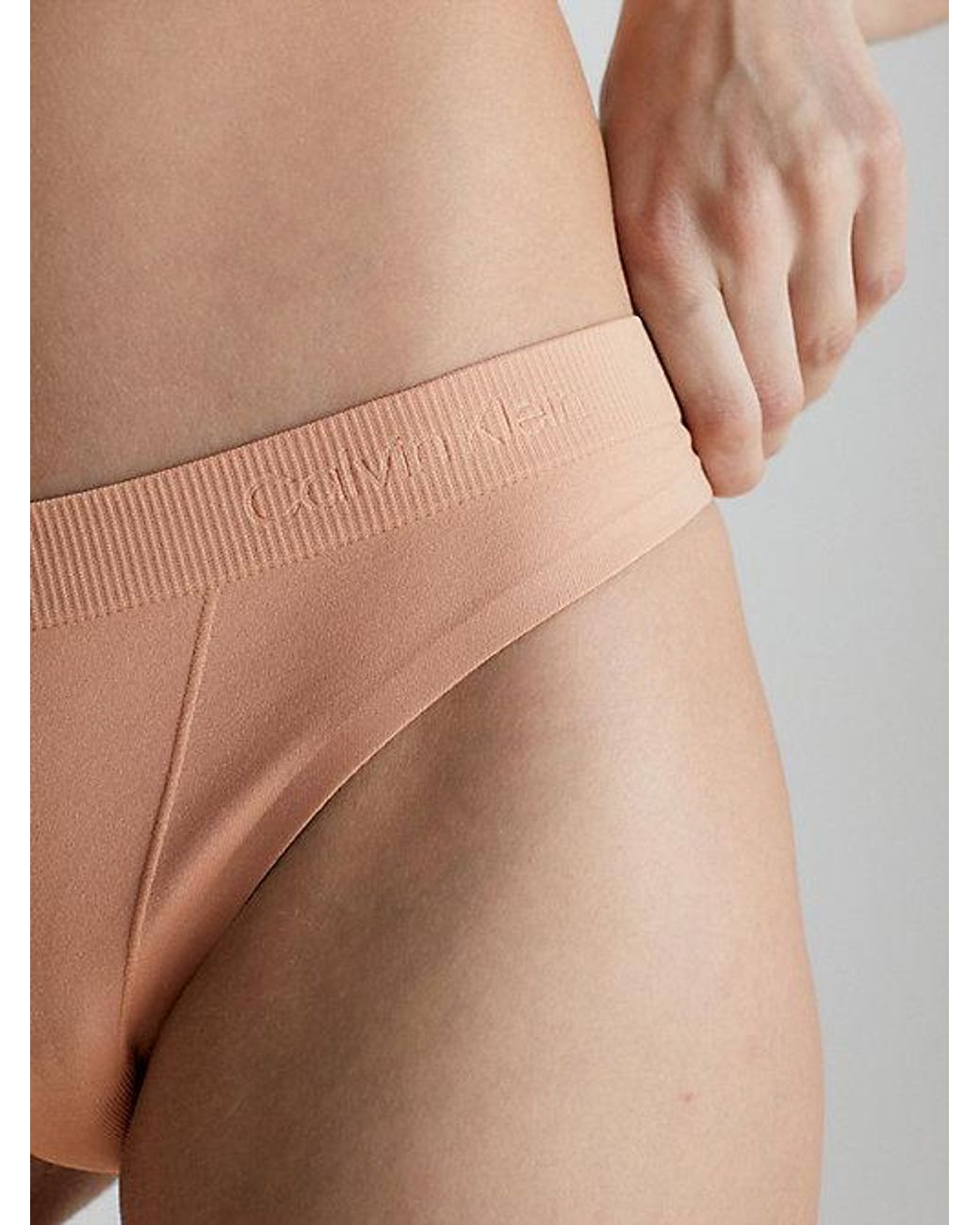Calvin Klein String - Bonded Flex in het Natural