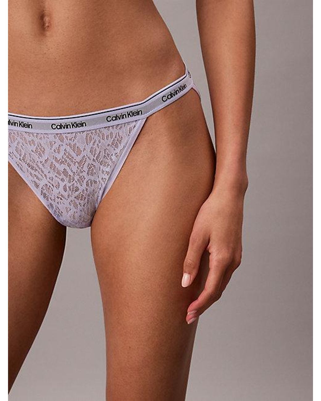 Calvin Klein Multicolor Bikini Briefs Icon Lace