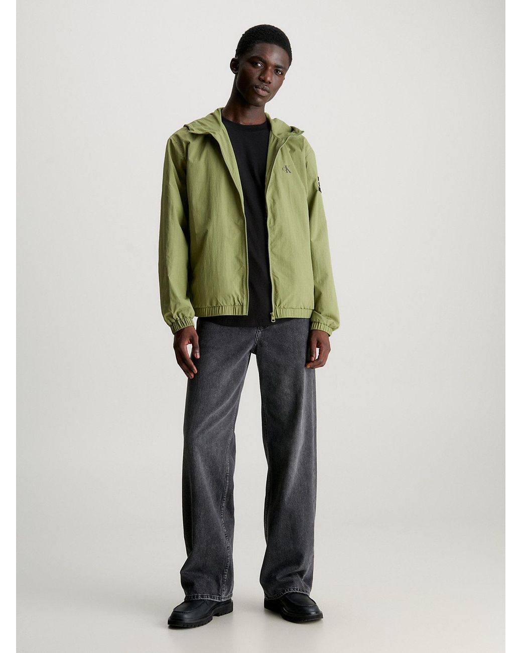 Calvin klein nylon field jacket sales