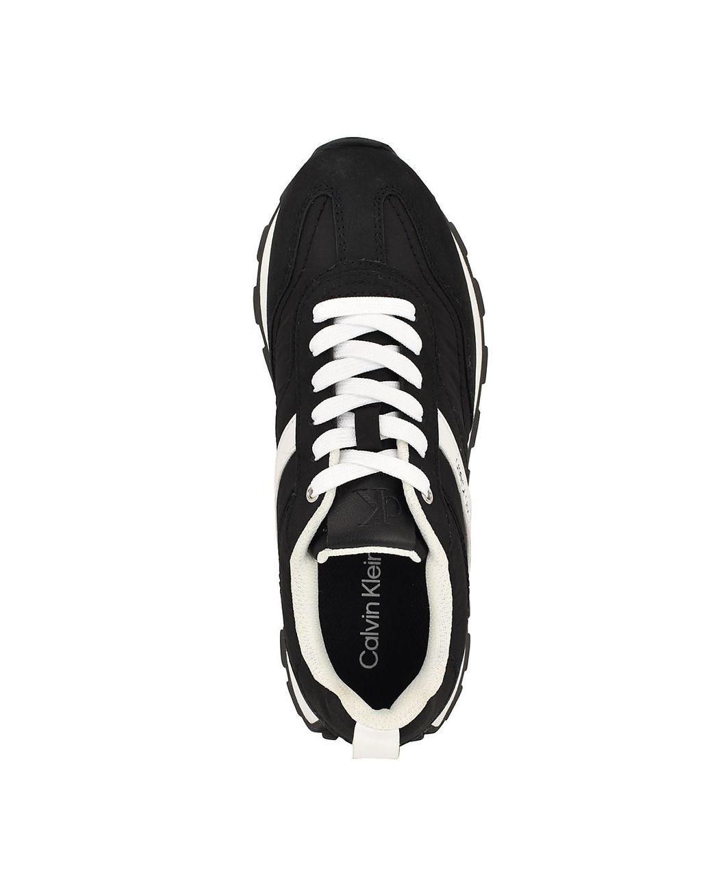 Calvin Klein Black Tanja Retro Lace-up Sneakers