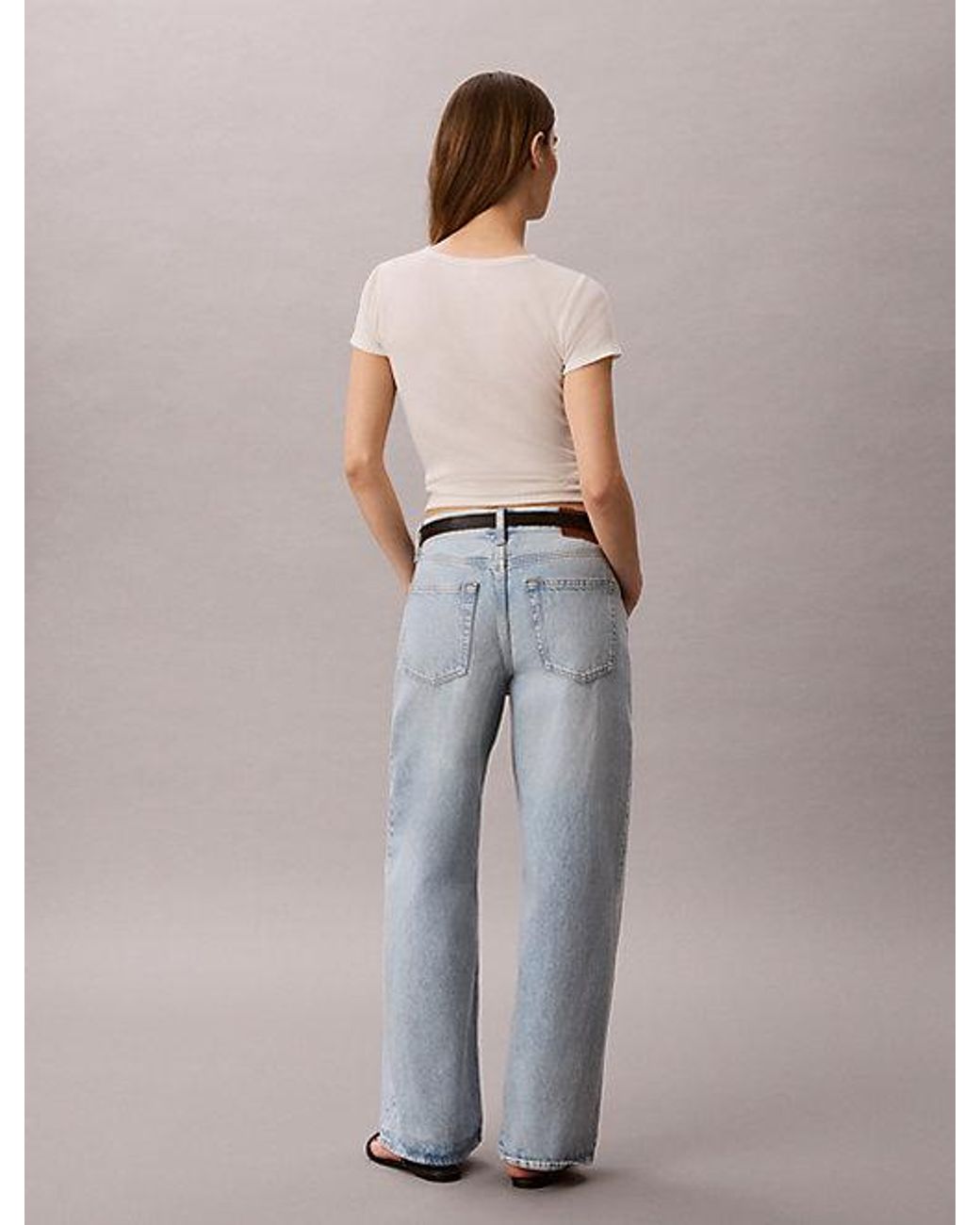 Calvin Klein Multicolor Jeans Low Rise Baggy Jeans