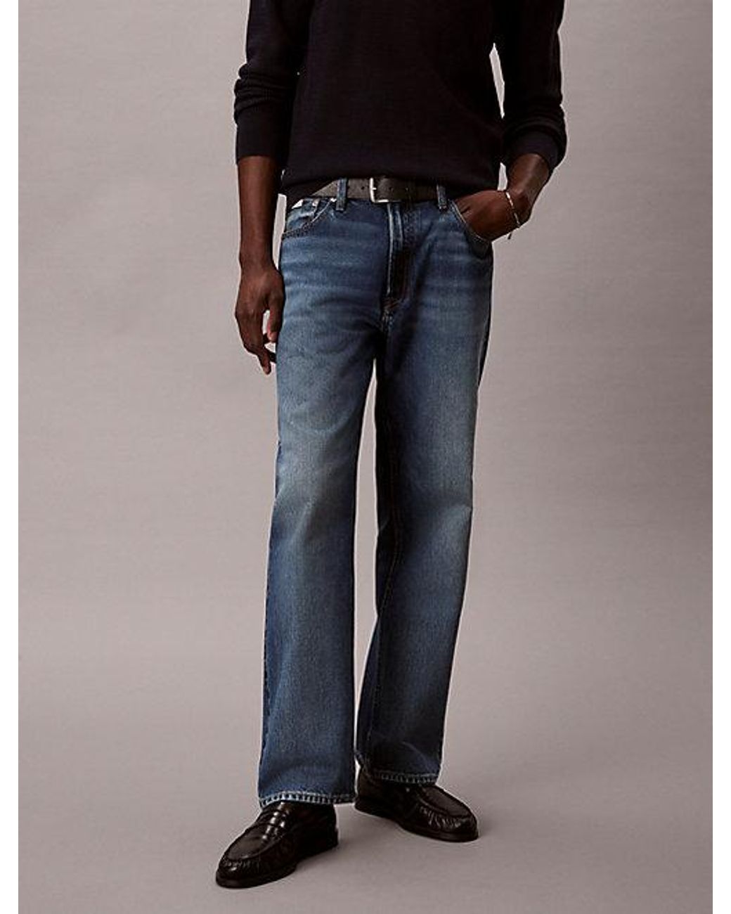 Calvin Klein Blue Jeans 90S Straight Jeans for men
