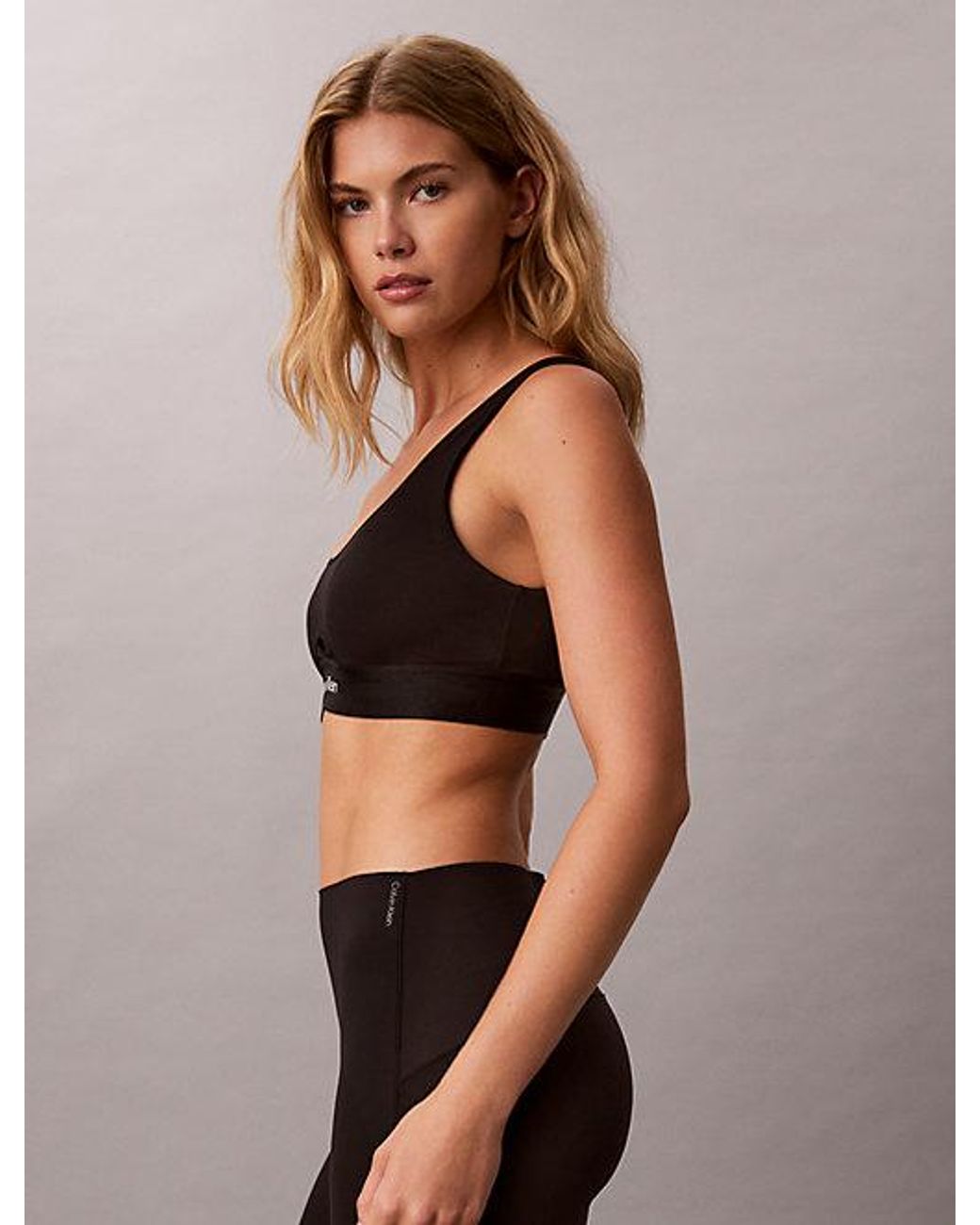 Calvin Klein Brown Sport Mesh Low Impact Sports Bra