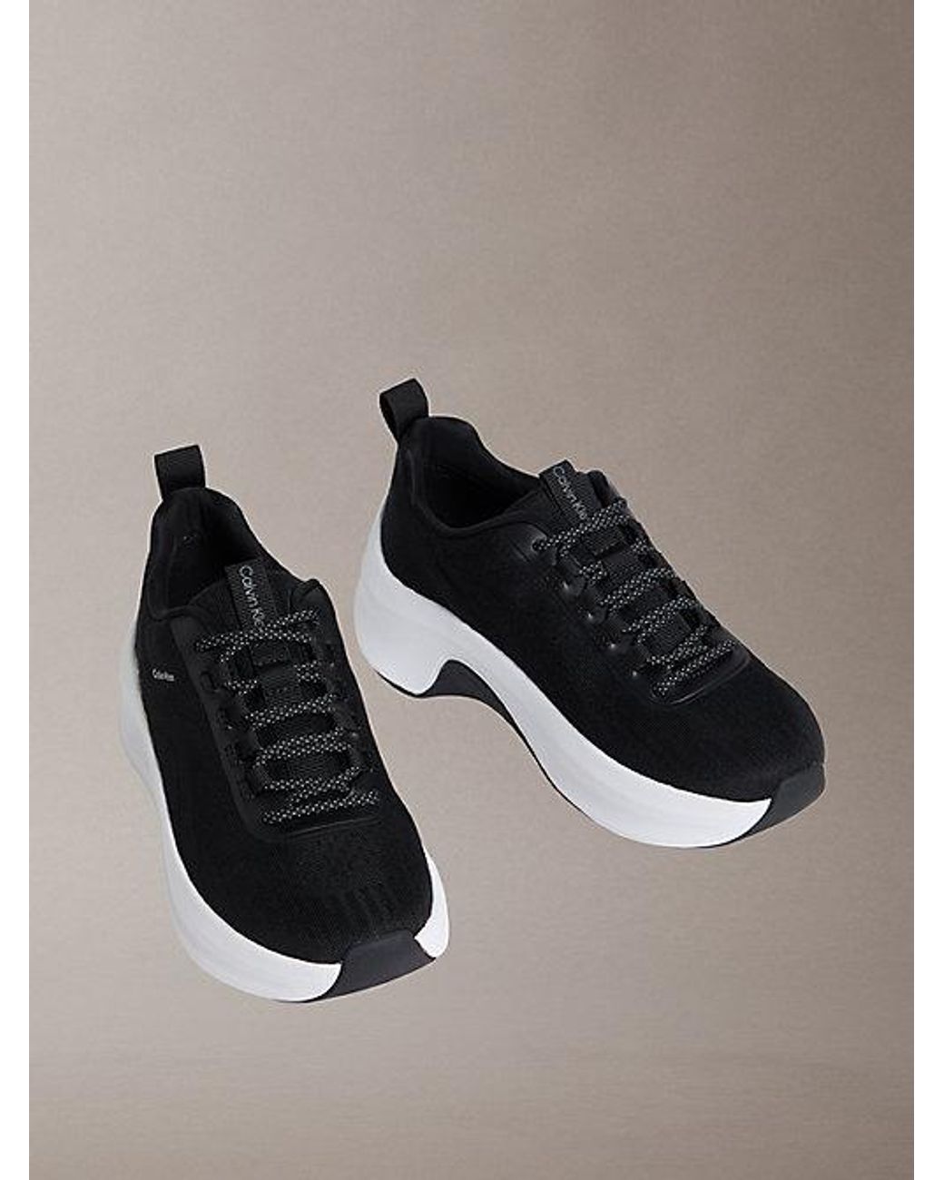 Calvin Klein Multicolor Ck Volumax Chunky Ck Stripe Runner Trainers