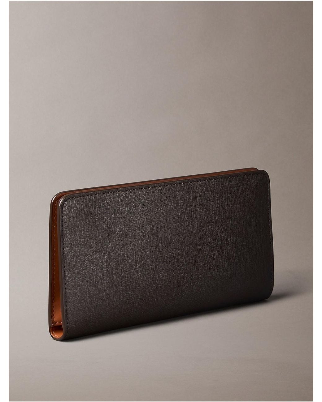 Calvin Klein Gray Foil Logo Wallet