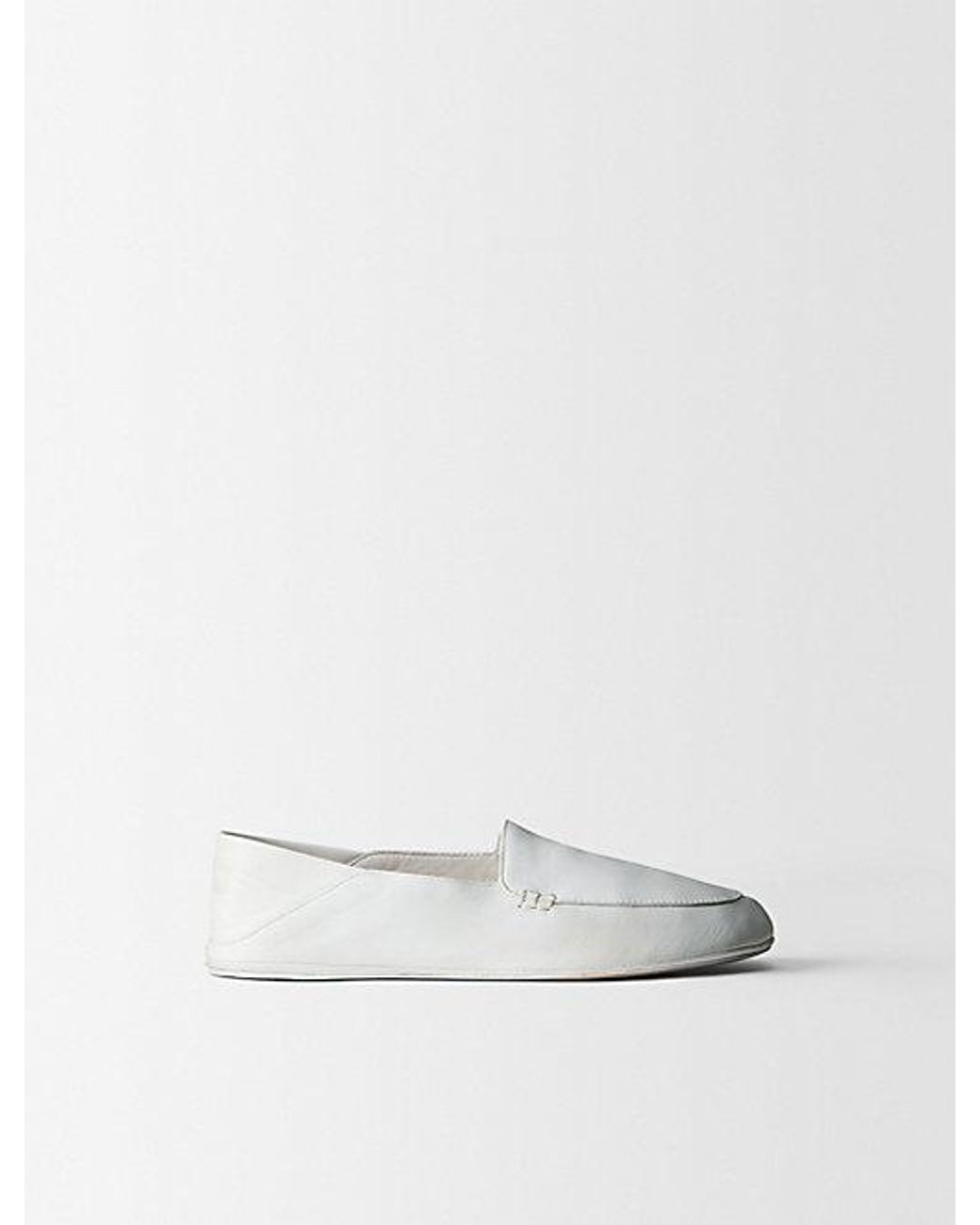 Calvin Klein White Vela Loafer